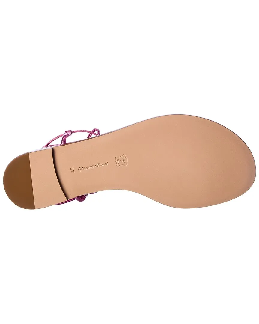 Gianvito Rossi Gwyneth Leather Sandal