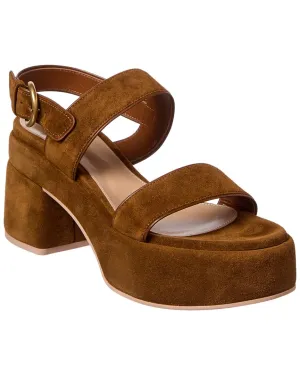 Gianvito Rossi Melrose Leather Sandal