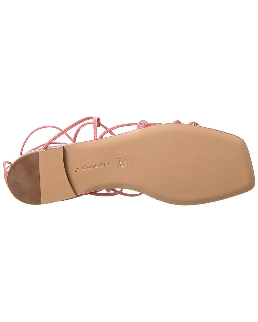 Gianvito Rossi Minas Leather Sandal