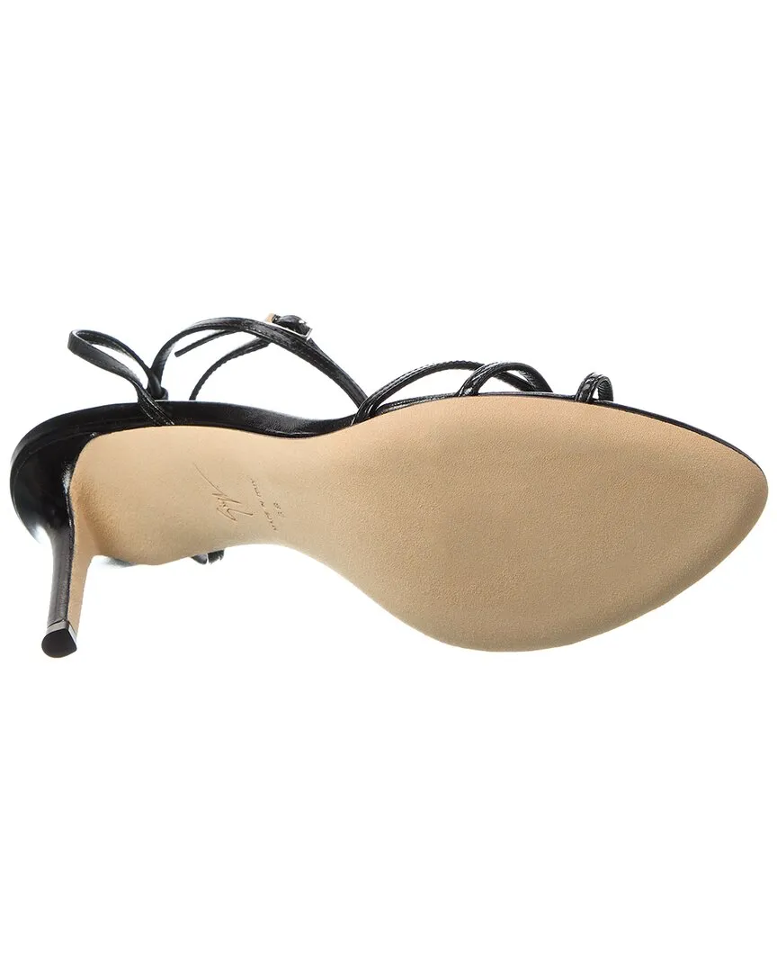 Giuseppe Zanotti Clandestino 90 Leather Sandal