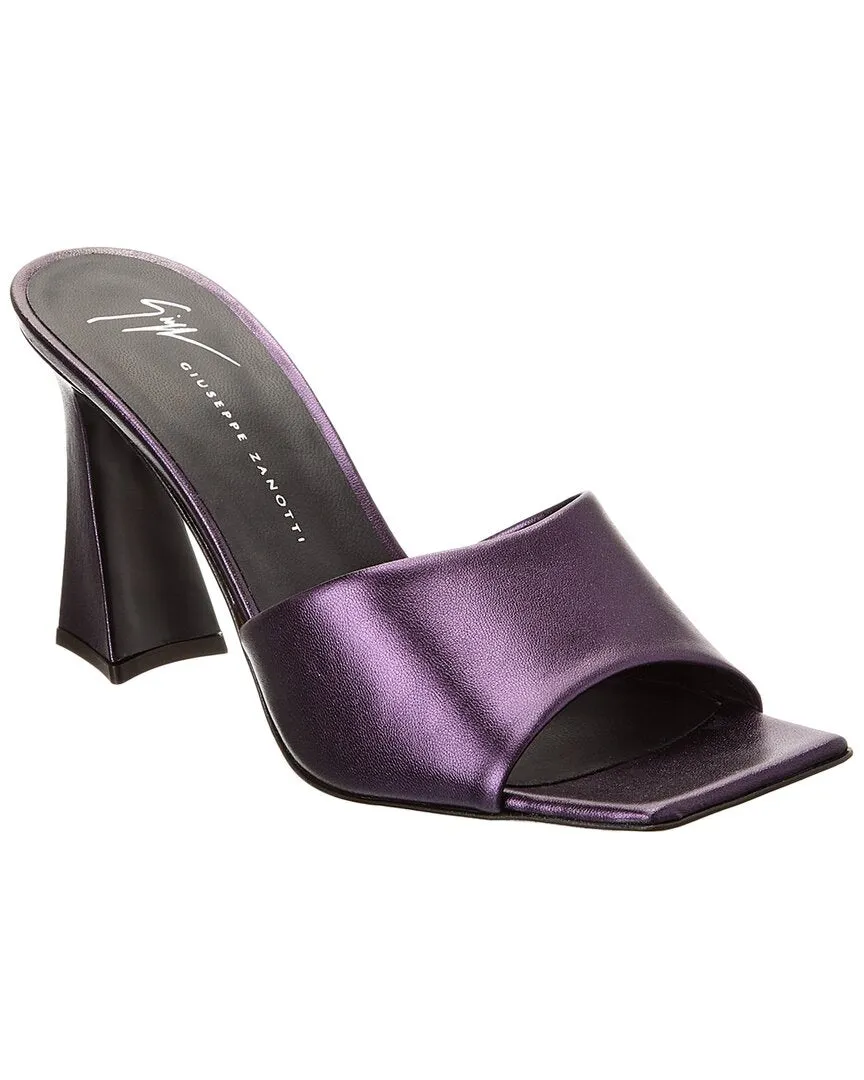 Giuseppe Zanotti Solhene 85 Leather Sandal