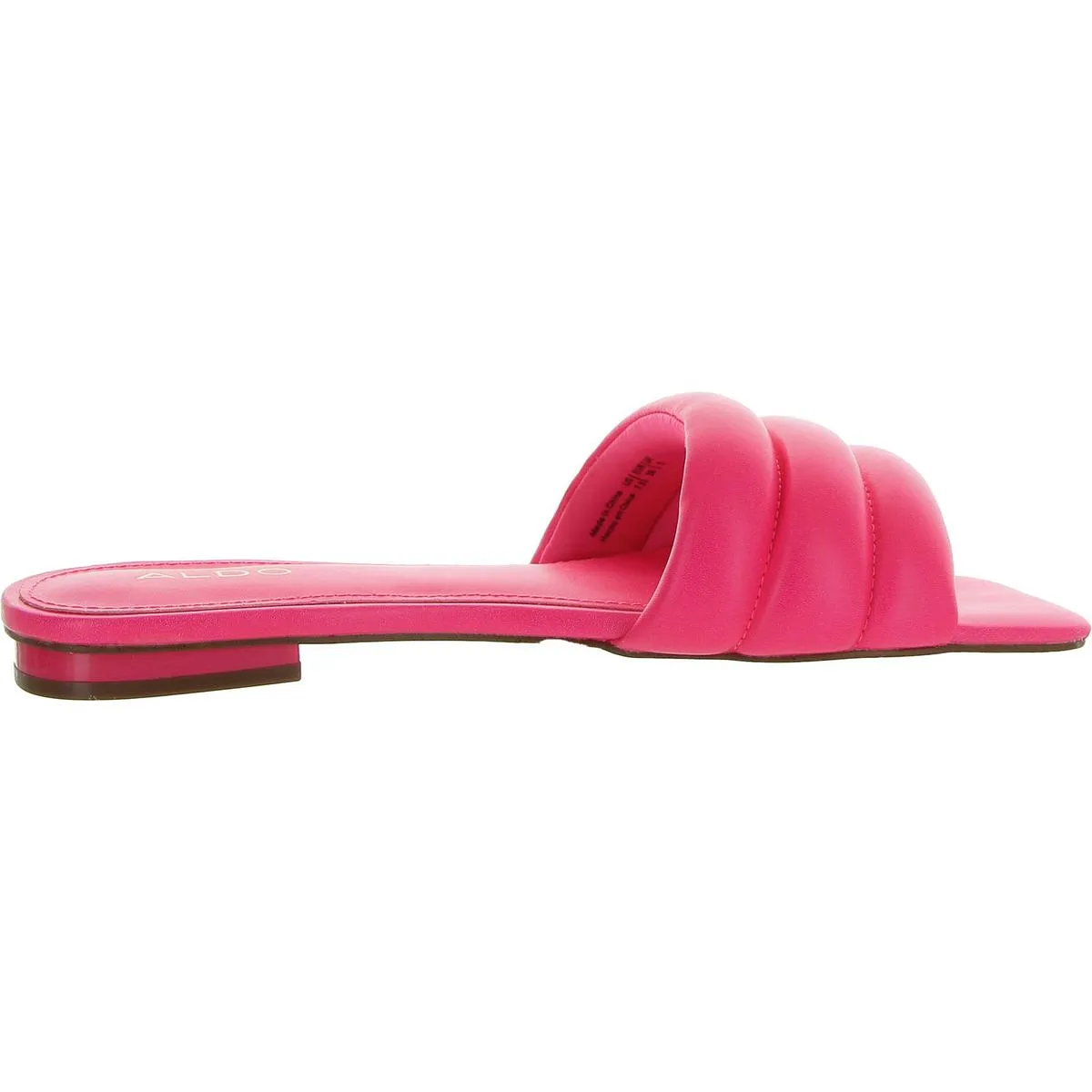 Goani Womens Slip On Open Toe Slide Sandals