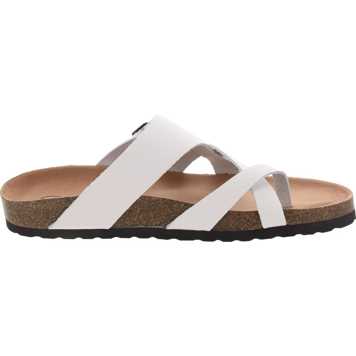 Graph Womens Toe Loop Fai Strappy Sandals