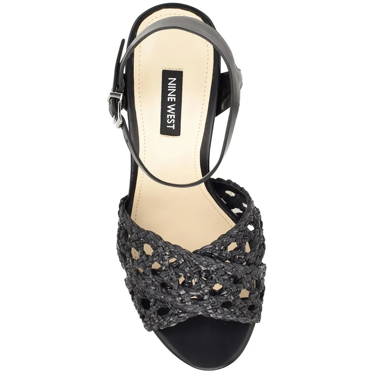 Grecia 2 Womens Woven Ankle Strap Platform Sandals