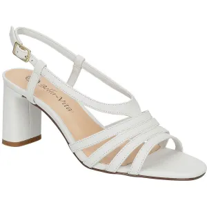 Gretta Womens Leather Strappy Heels