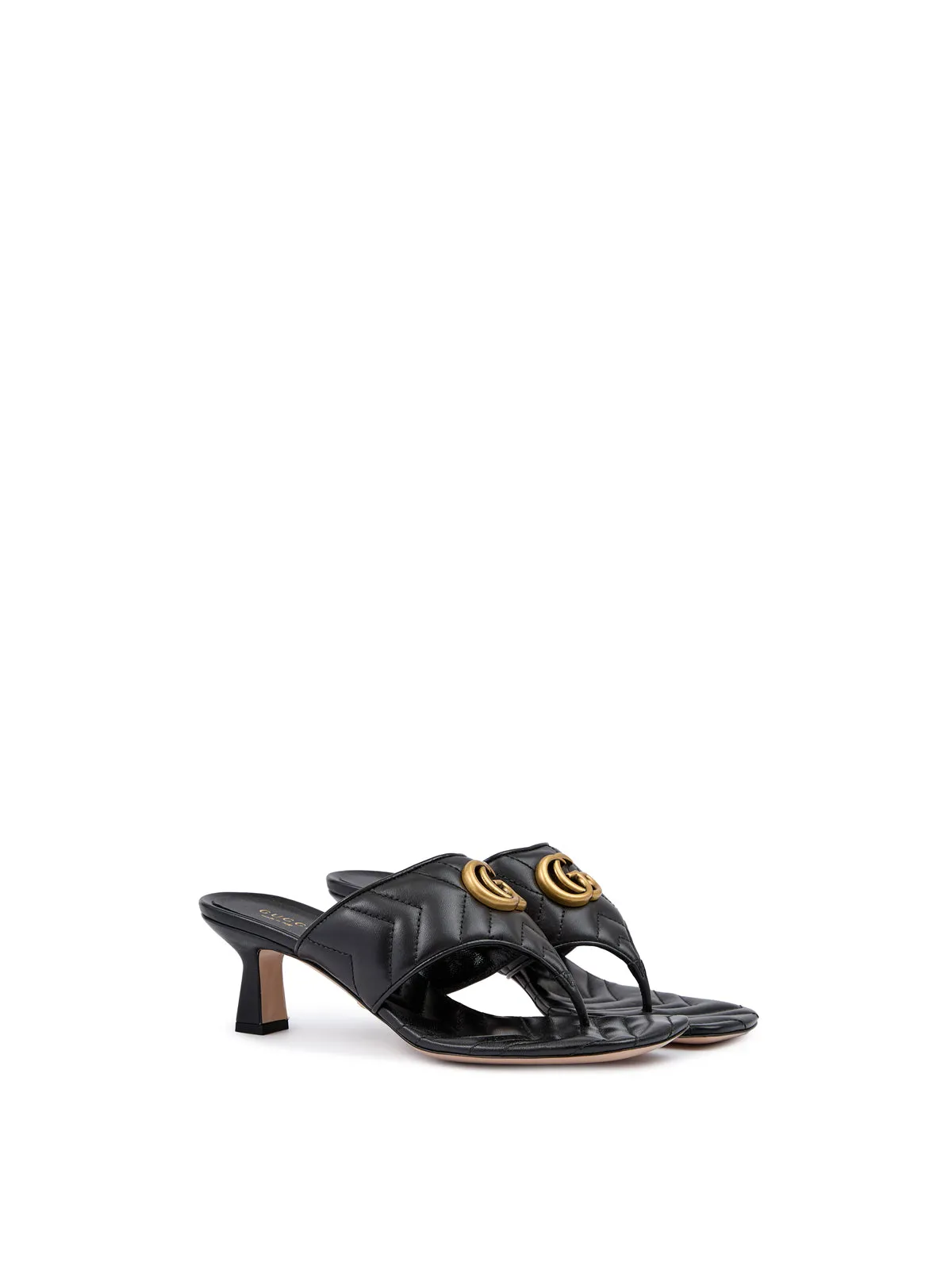 Gucci Mystic Nappa Charlotte Leather Women's Sandals