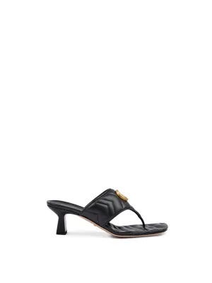 Gucci Mystic Nappa Charlotte Leather Women's Sandals