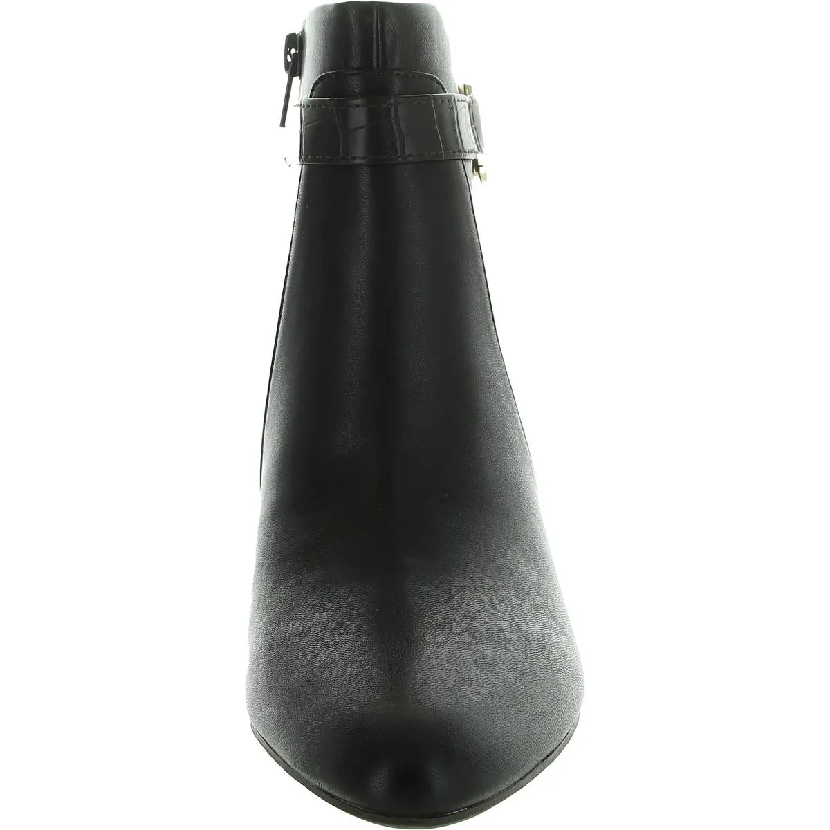 Guild 2 Womens Faux Leather Embellished Booties