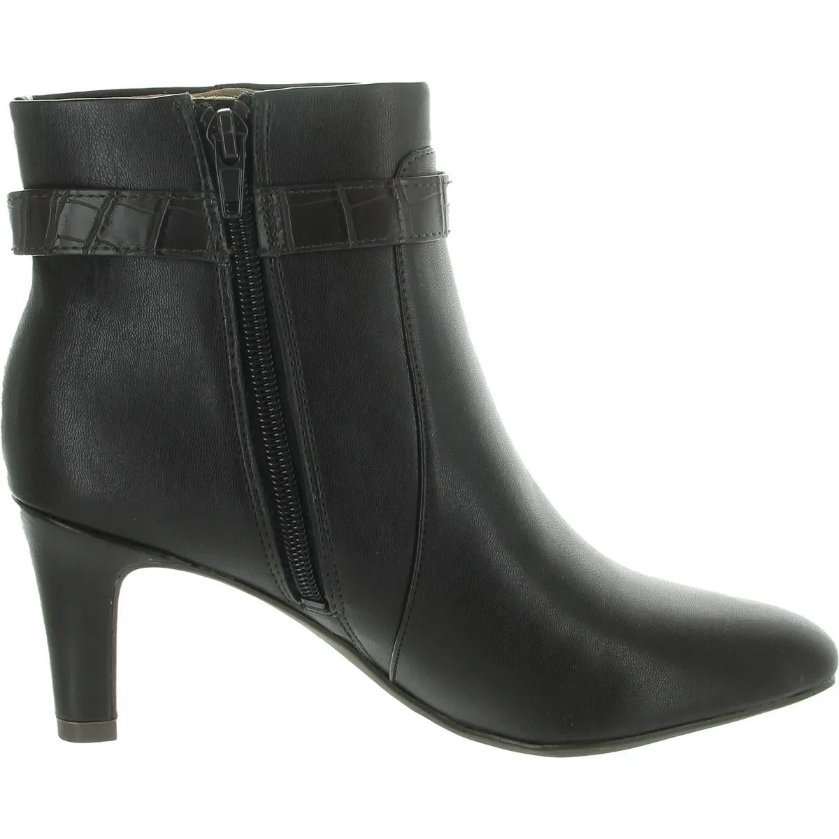 Guild 2 Womens Faux Leather Embellished Booties