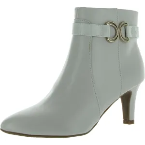 Guild 2 Womens Faux Leather Embellished Booties