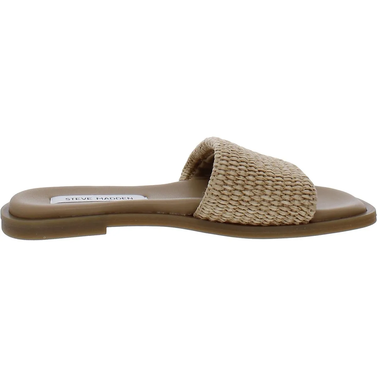Habits Womens Woven Manmade Slide Sandals