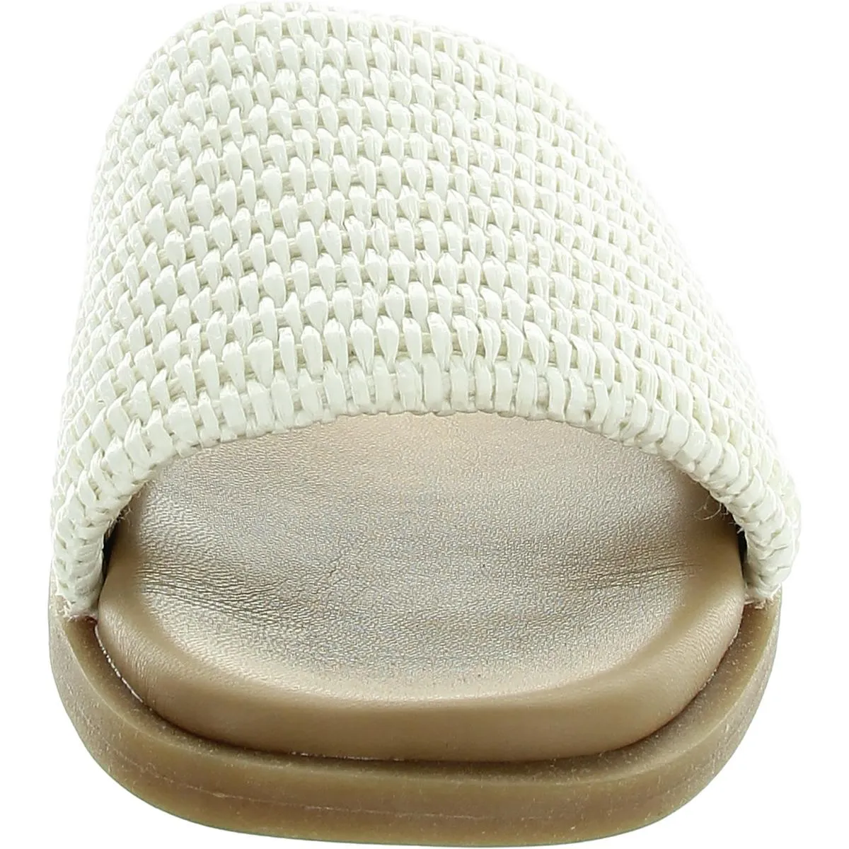 Habits Womens Woven Manmade Slide Sandals