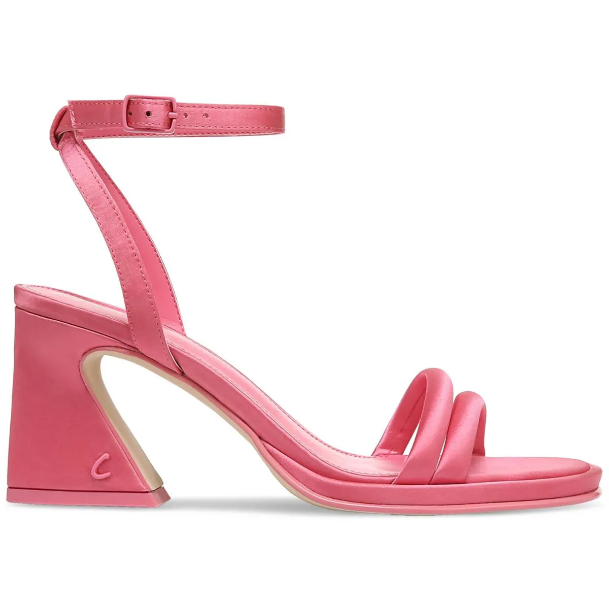 Hartlie Womens Buckle Heels