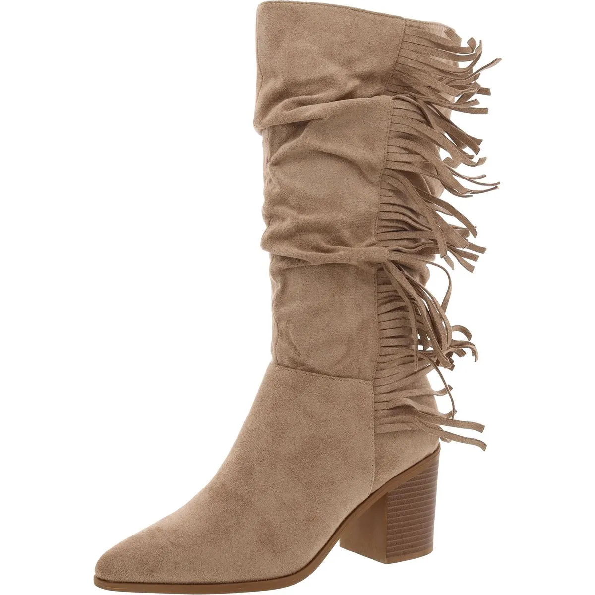 Hartly Womens Zipper Mid-Calf Boots