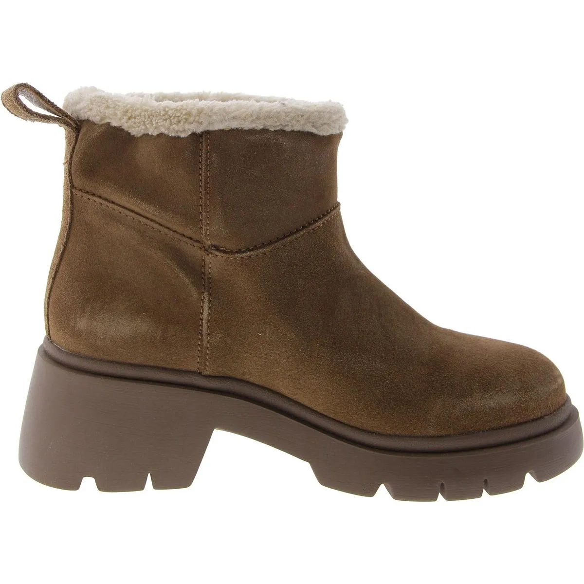 Hatcher  Womens Block Heel Mid-Calf Boots