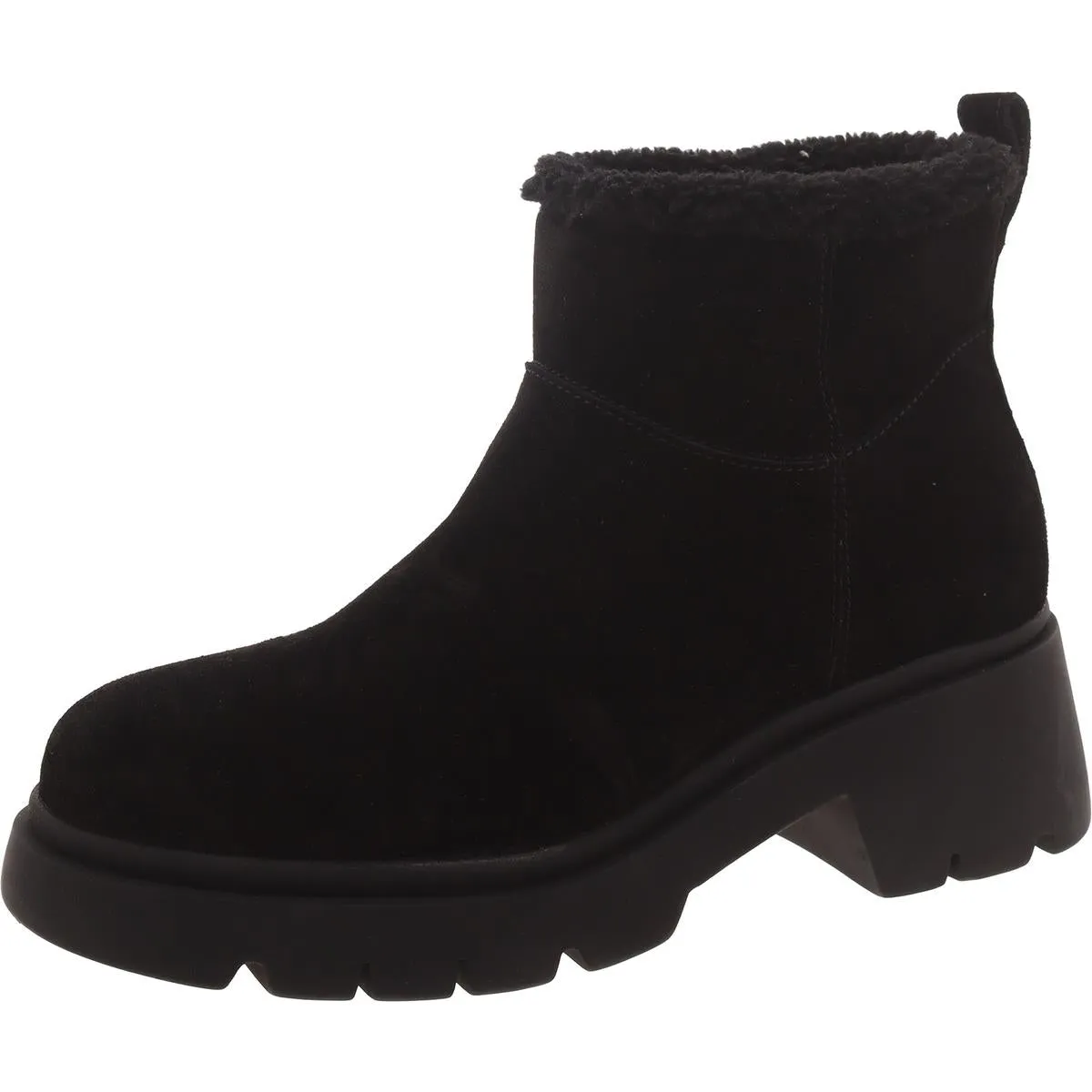 Hatcher  Womens Block Heel Mid-Calf Boots