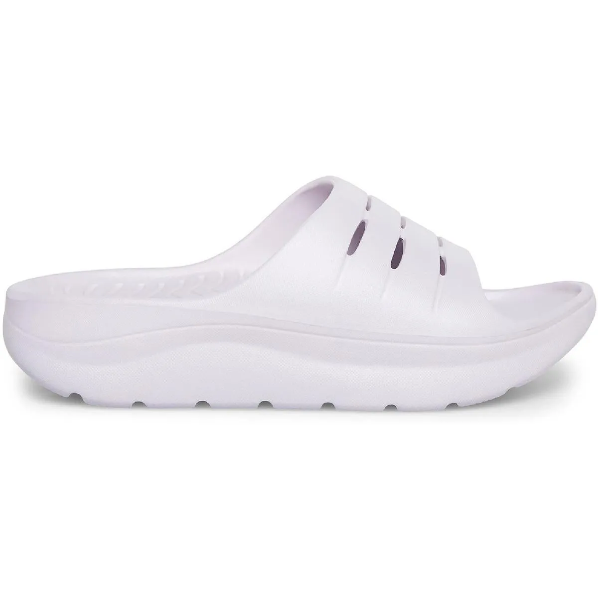 Hawai Womens Platform Flatform Footbed Sandals