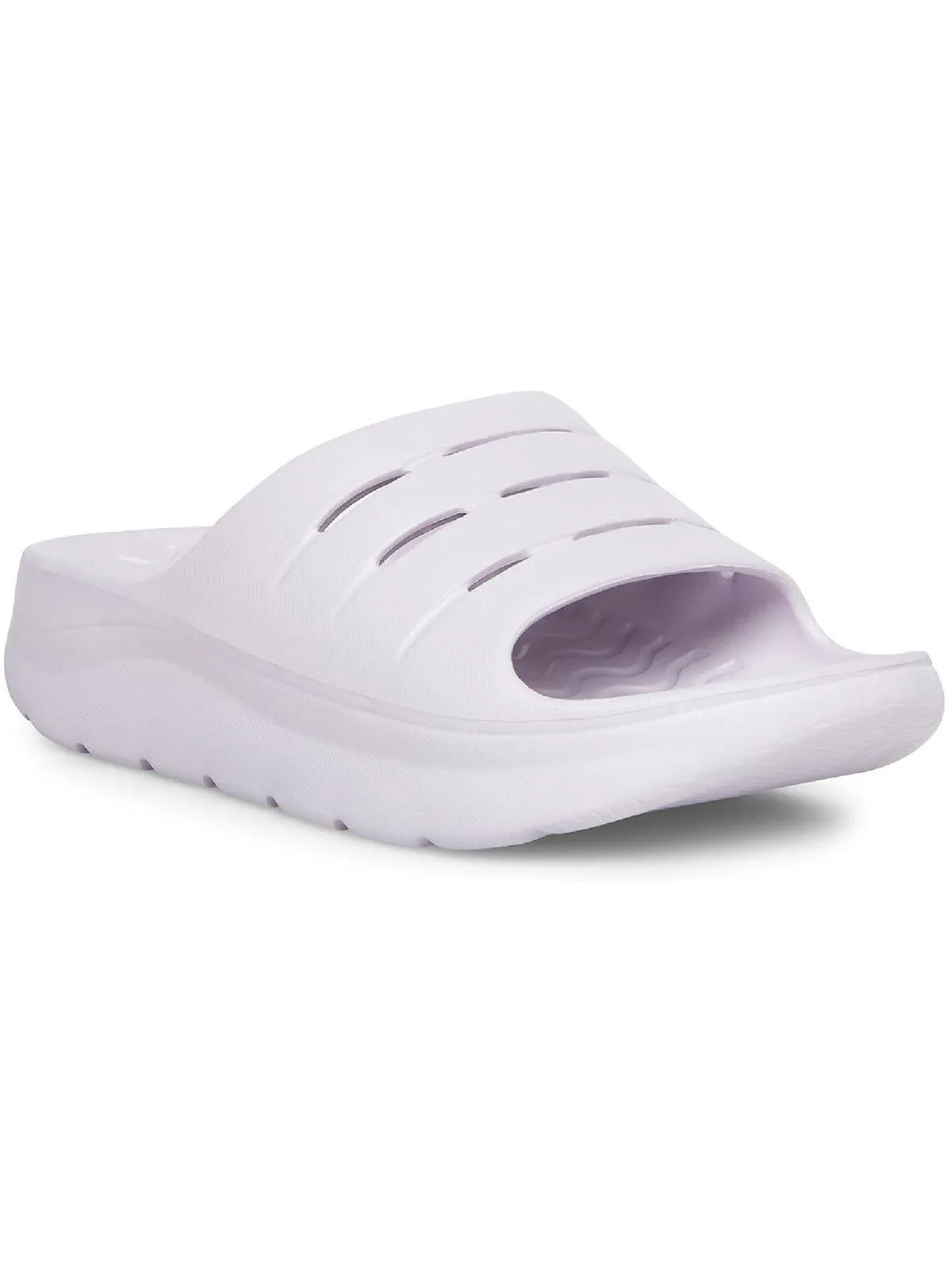 Hawai Womens Platform Flatform Footbed Sandals