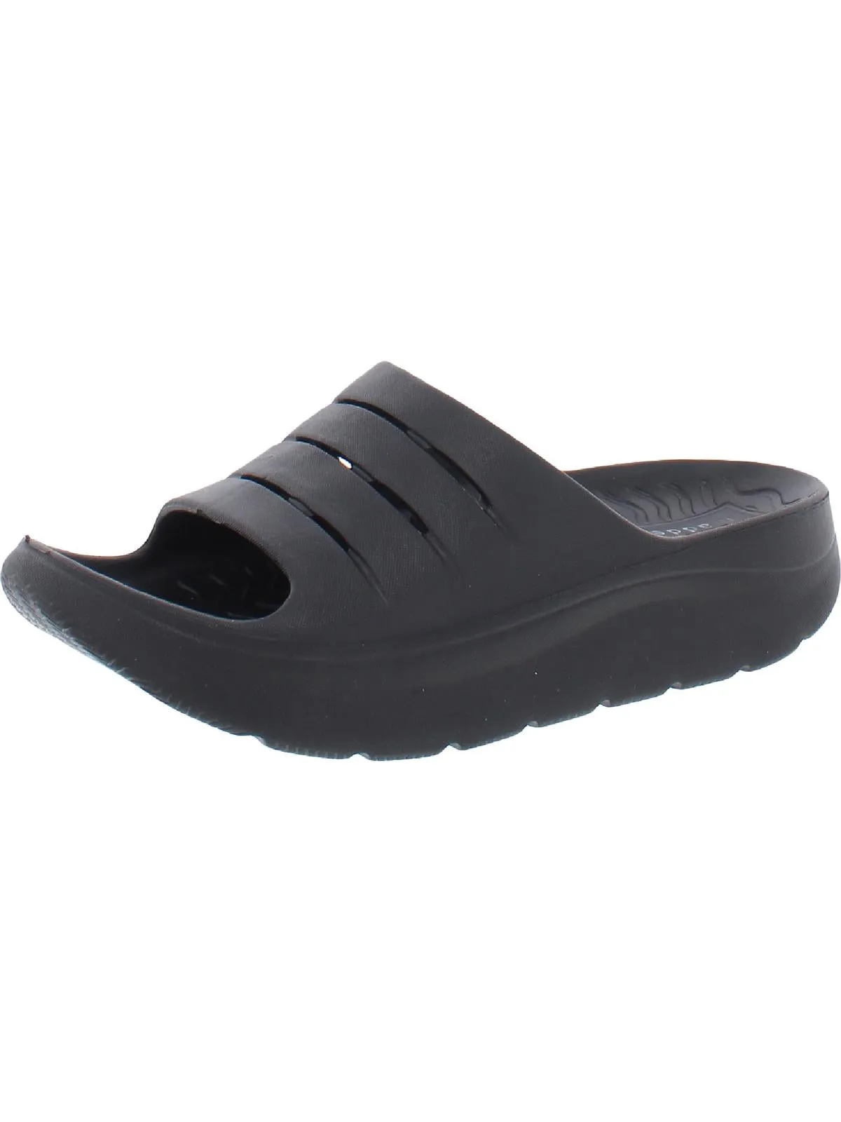 Hawai Womens Platform Flatform Footbed Sandals