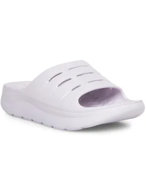 Hawai Womens Platform Flatform Footbed Sandals