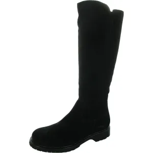 Helene Womens Lined Suede Knee-High Boots