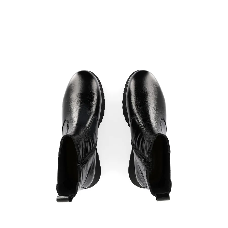 HICCUP - BLACK CRUSH PATENT LEATHER