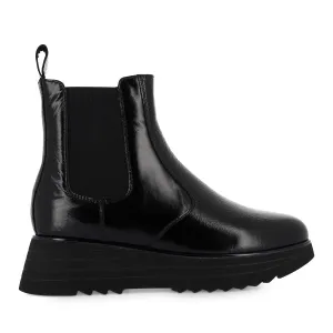 HICCUP - BLACK CRUSH PATENT LEATHER