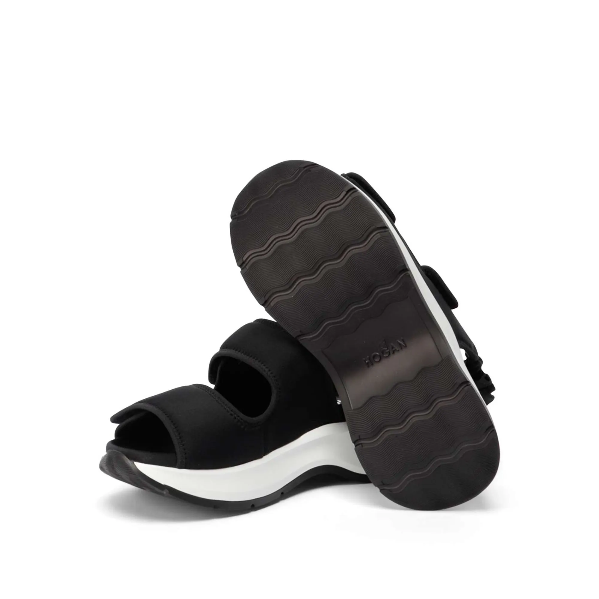 Hogan H598 Leather Sandals