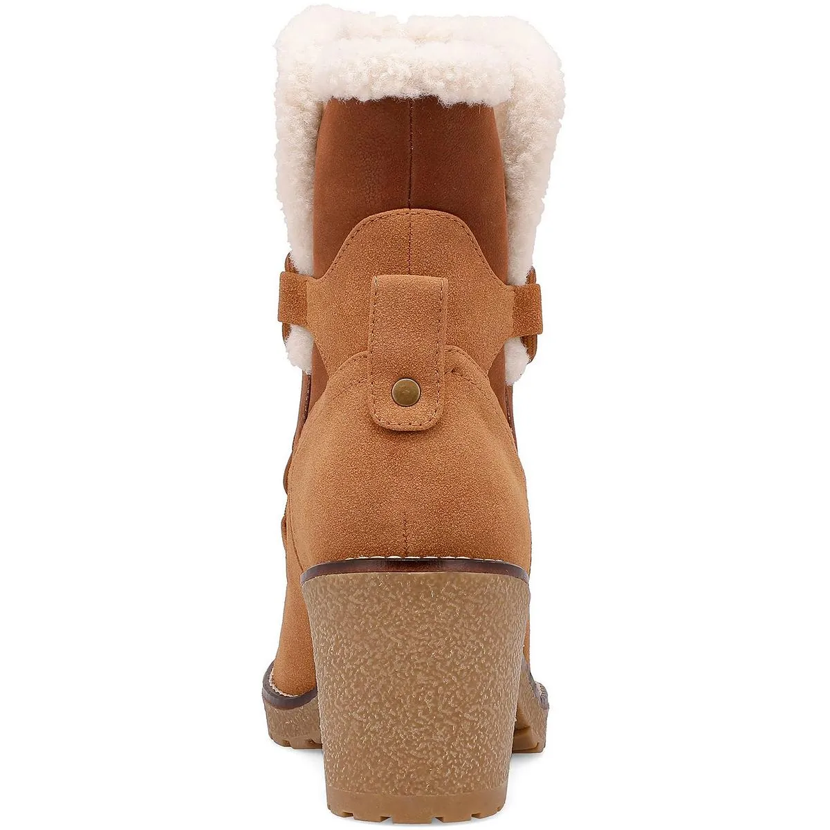 HOLIDAY Womens Lace-Up Man Made Combat & Lace-Up Boots
