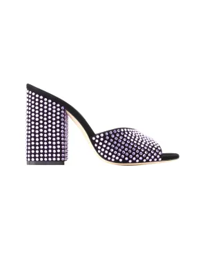 Holly Anja Sandals - Paris Texas - Purple Onyx