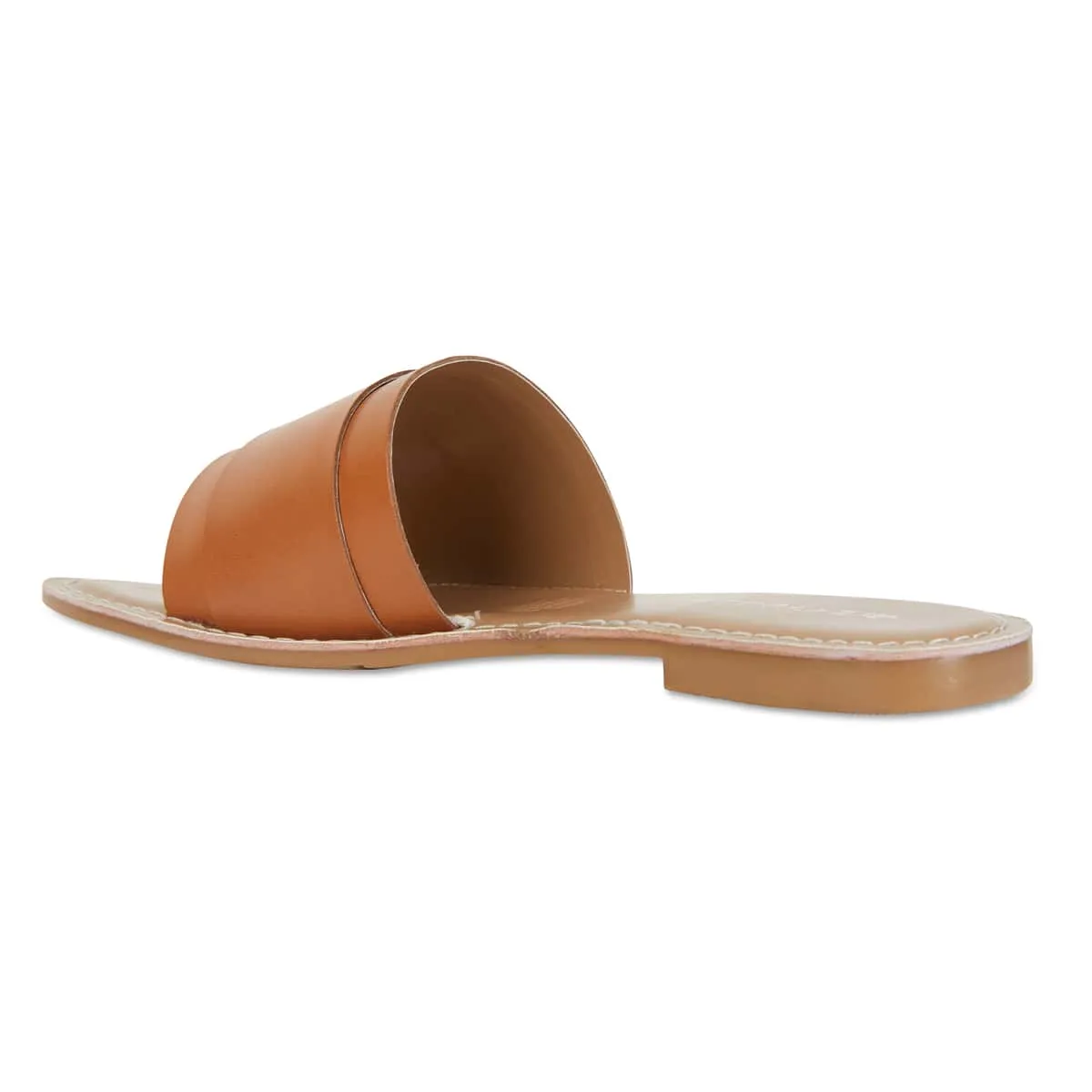 Inca Slide in Tan Smooth Smooth