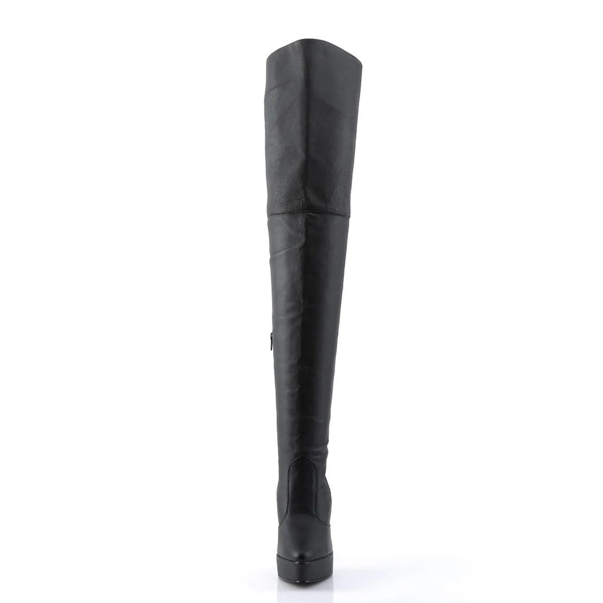 INDULGE-3011 Black Leather (P)