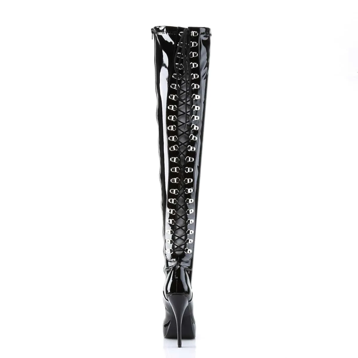 INDULGE-3063 Black Stretch Patent