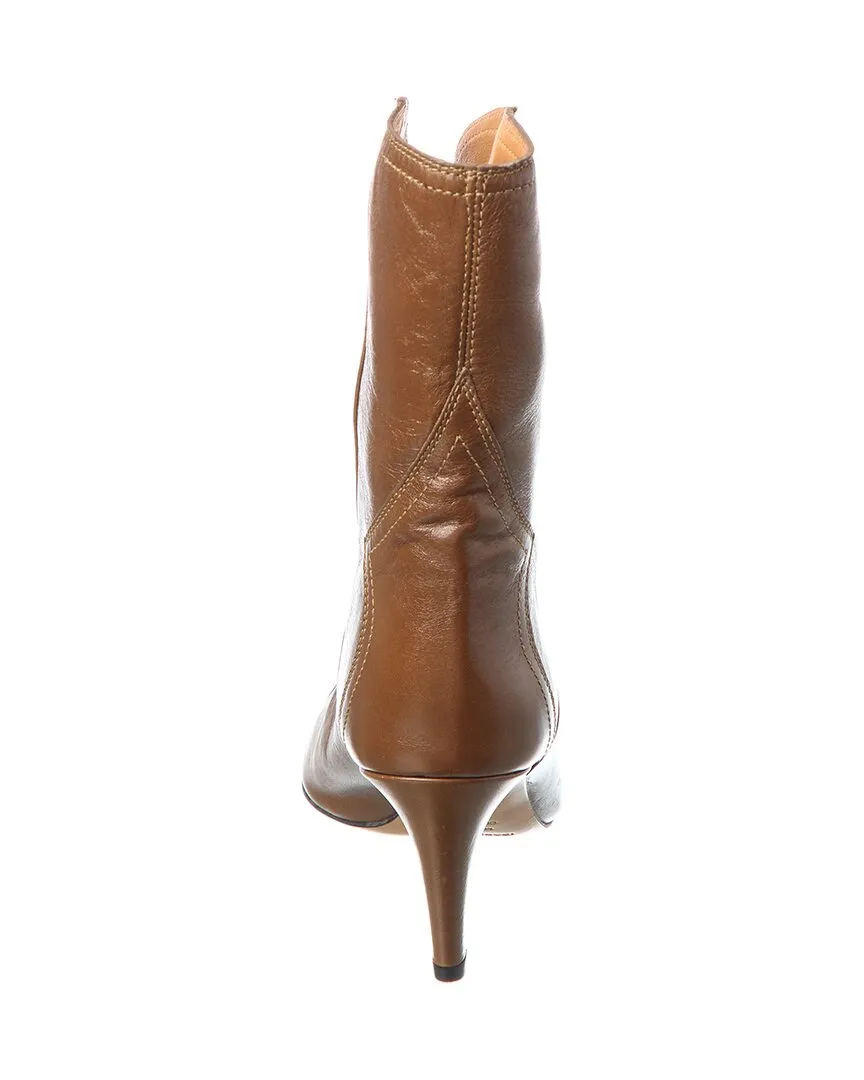 Isabel Marant Dythey Leather Western Boot