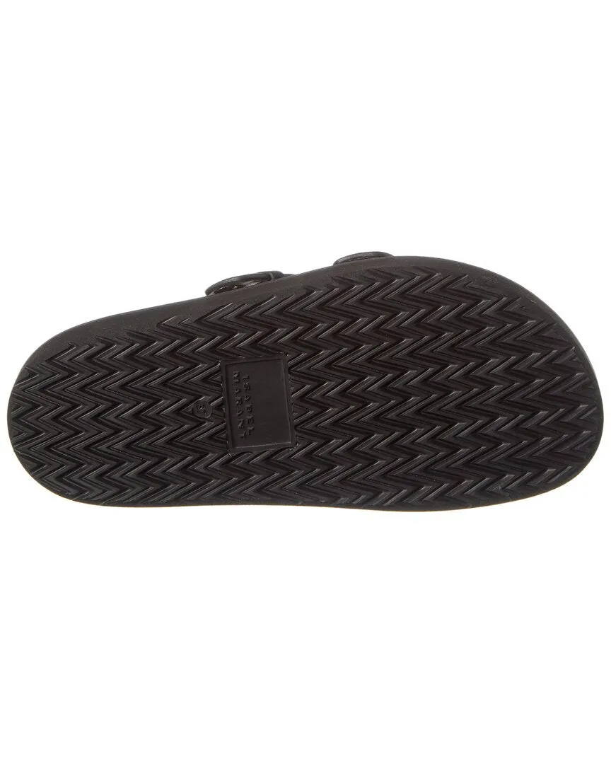 Isabel Marant Lennyo Suede Platform Sandal