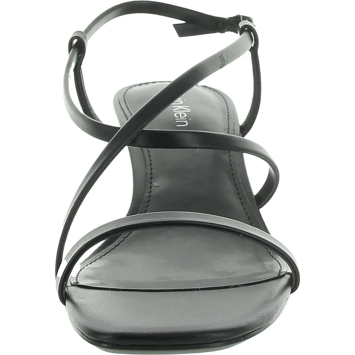 Ishaya Womens Faux Leather Strappy Ankle Strap