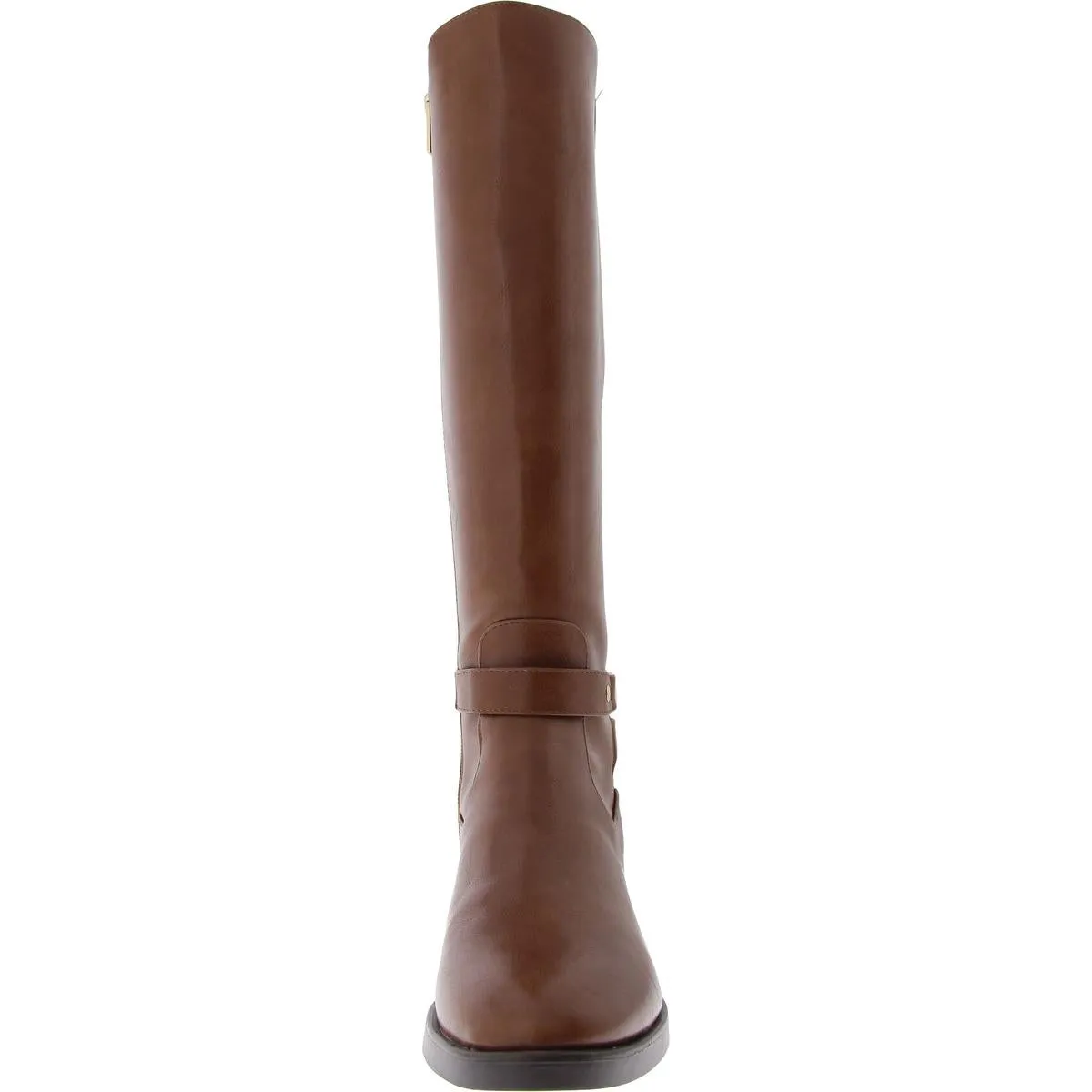 Iyla Womens Faux Leather Tall Knee-High Boots