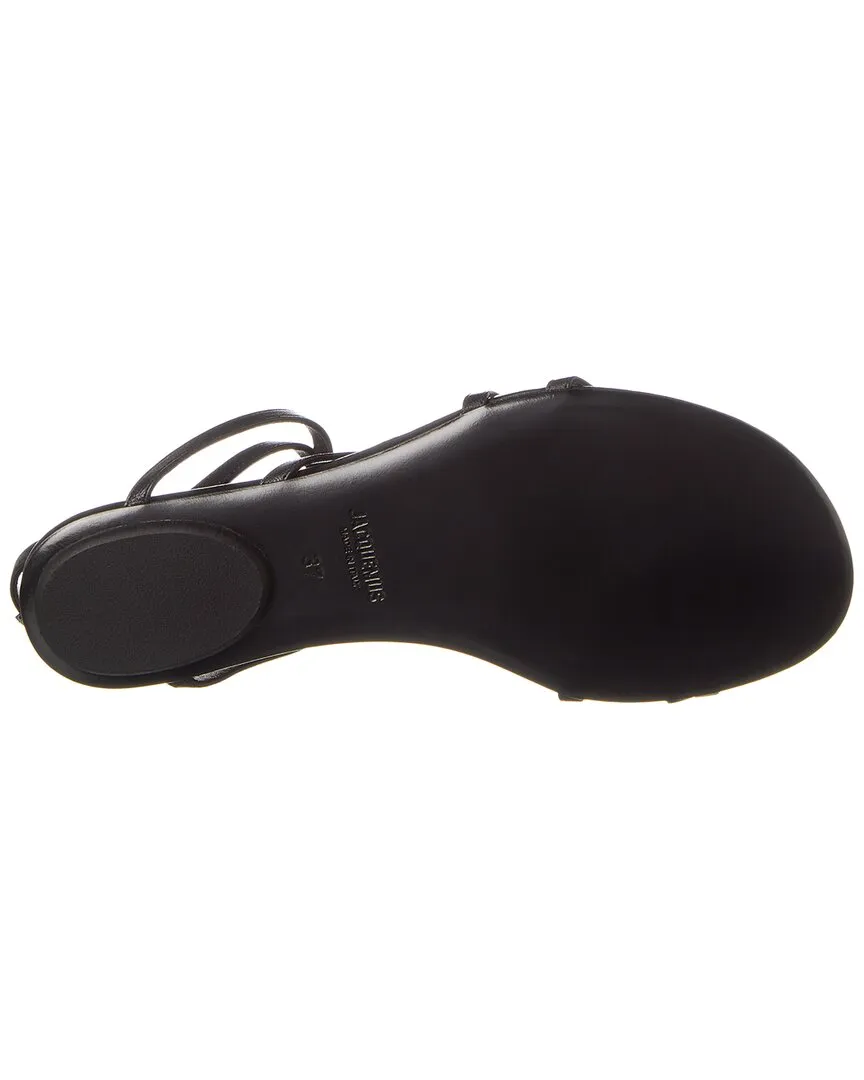 Jacquemus Pralu Leather Sandal