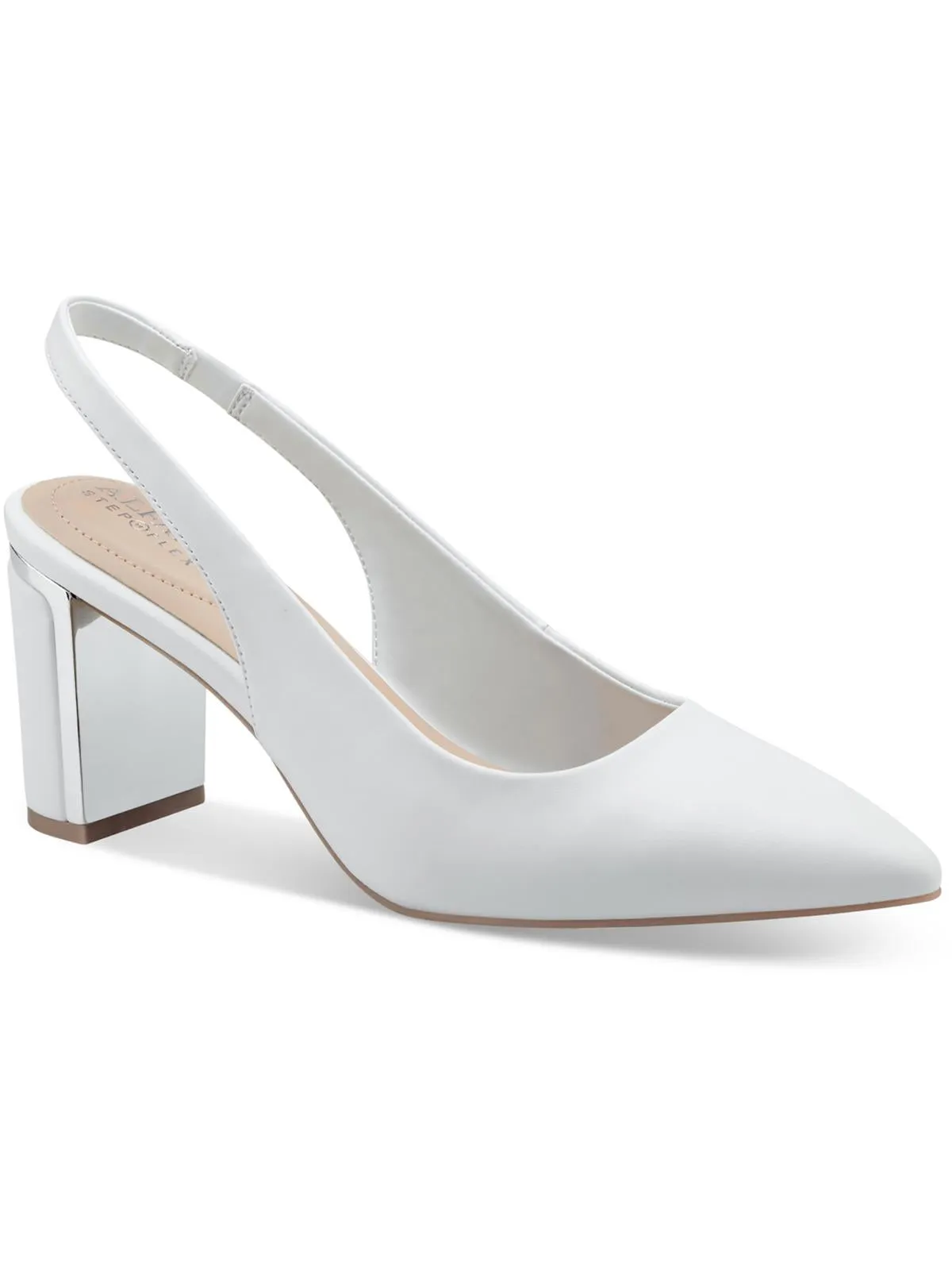 Janeep Womens Padded Insole Faux Leather Ankle Strap