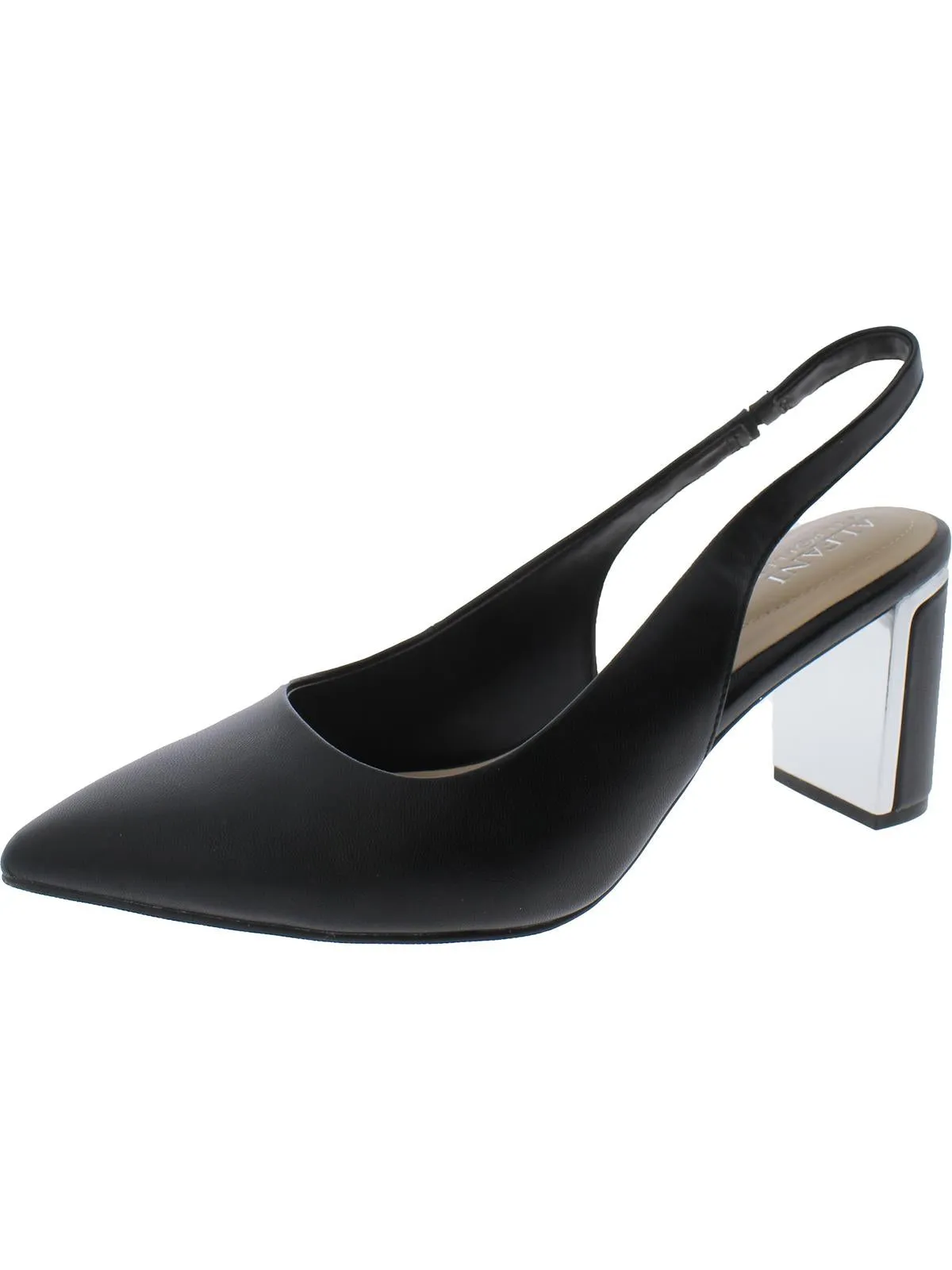 Janeep Womens Padded Insole Faux Leather Ankle Strap