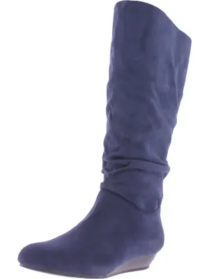 Jaya  Womens Pull On Dressy Mid-Calf Boots