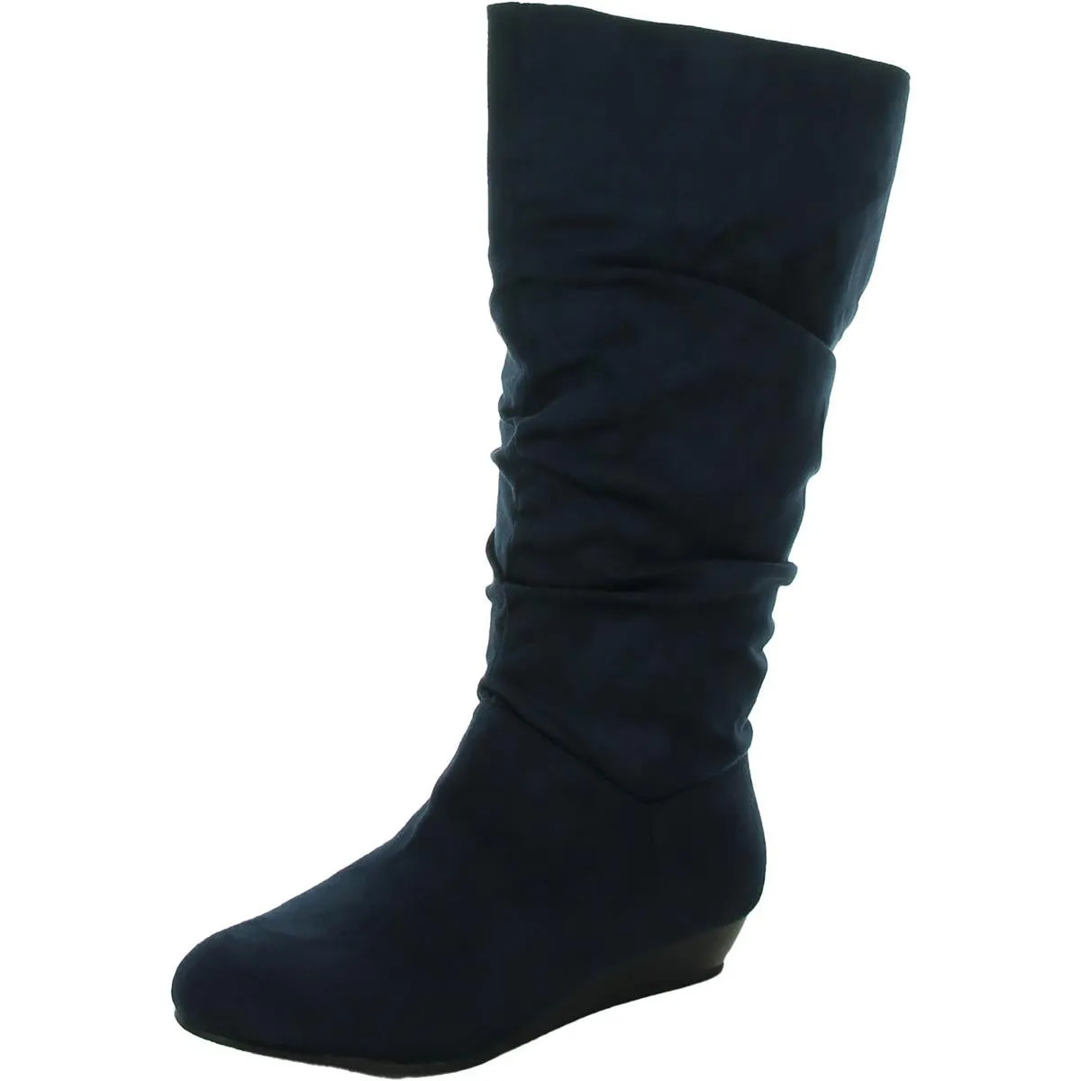Jaya Womens Zipper Knee-High Boots