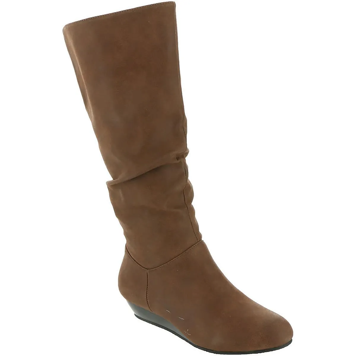 Jaya Womens Zipper Knee-High Boots
