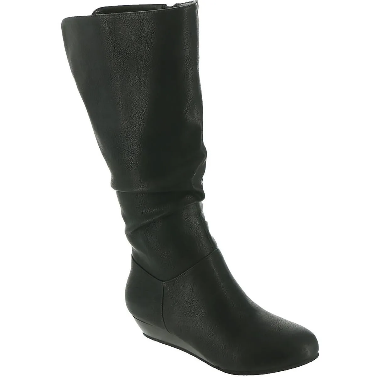 Jaya Womens Zipper Knee-High Boots