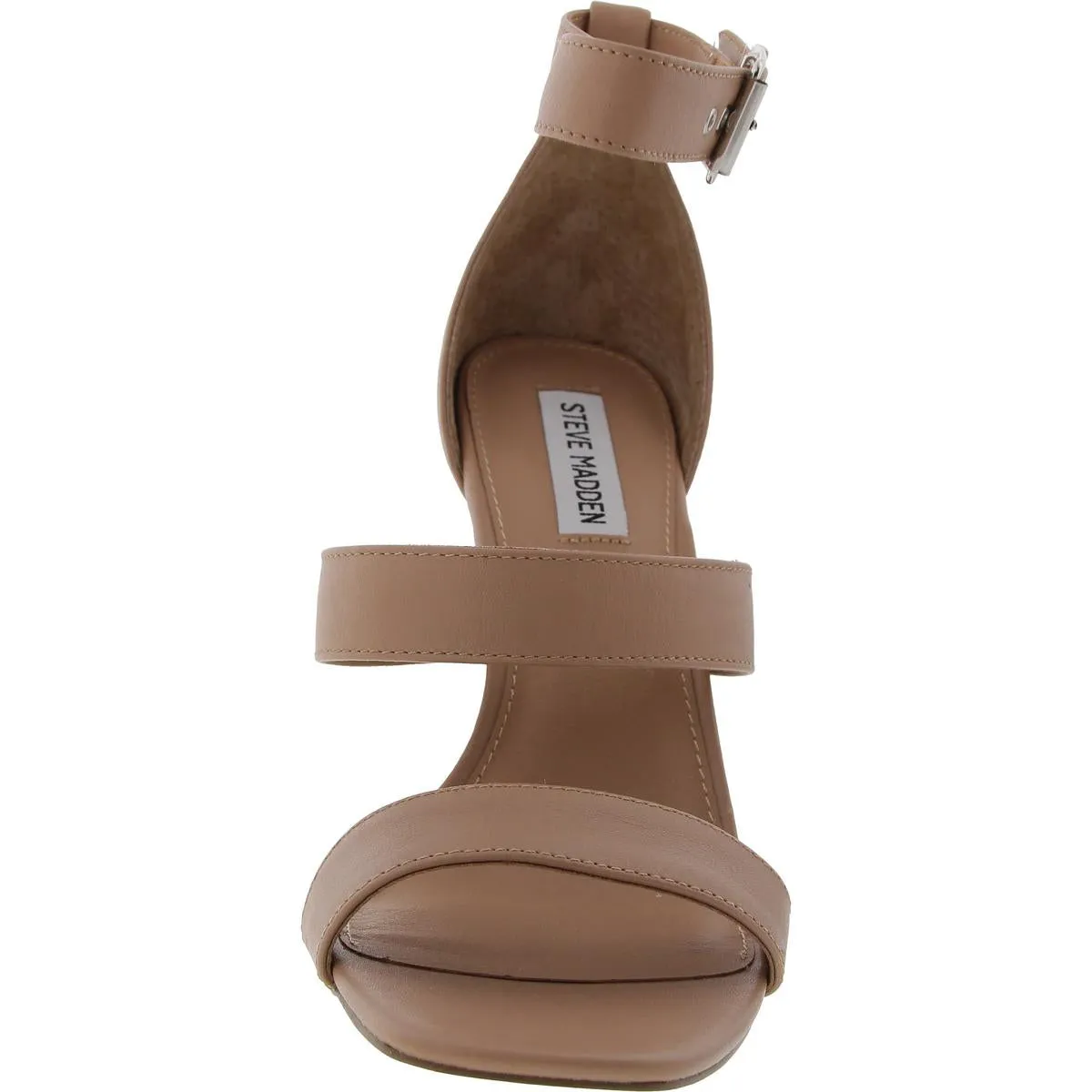 Jelena Womens Buckle Leather Ankle Strap