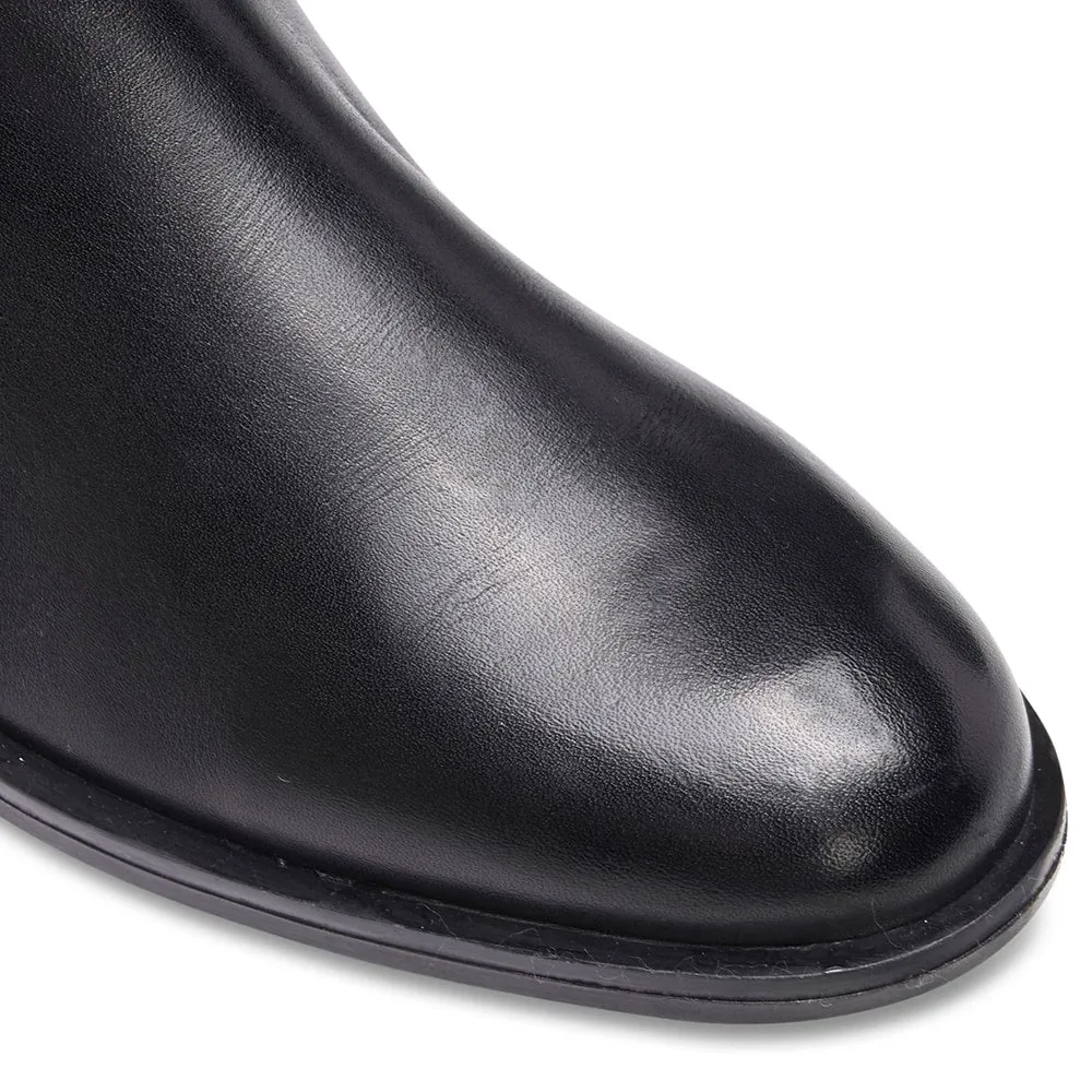 Jerome Boot in Black Leather