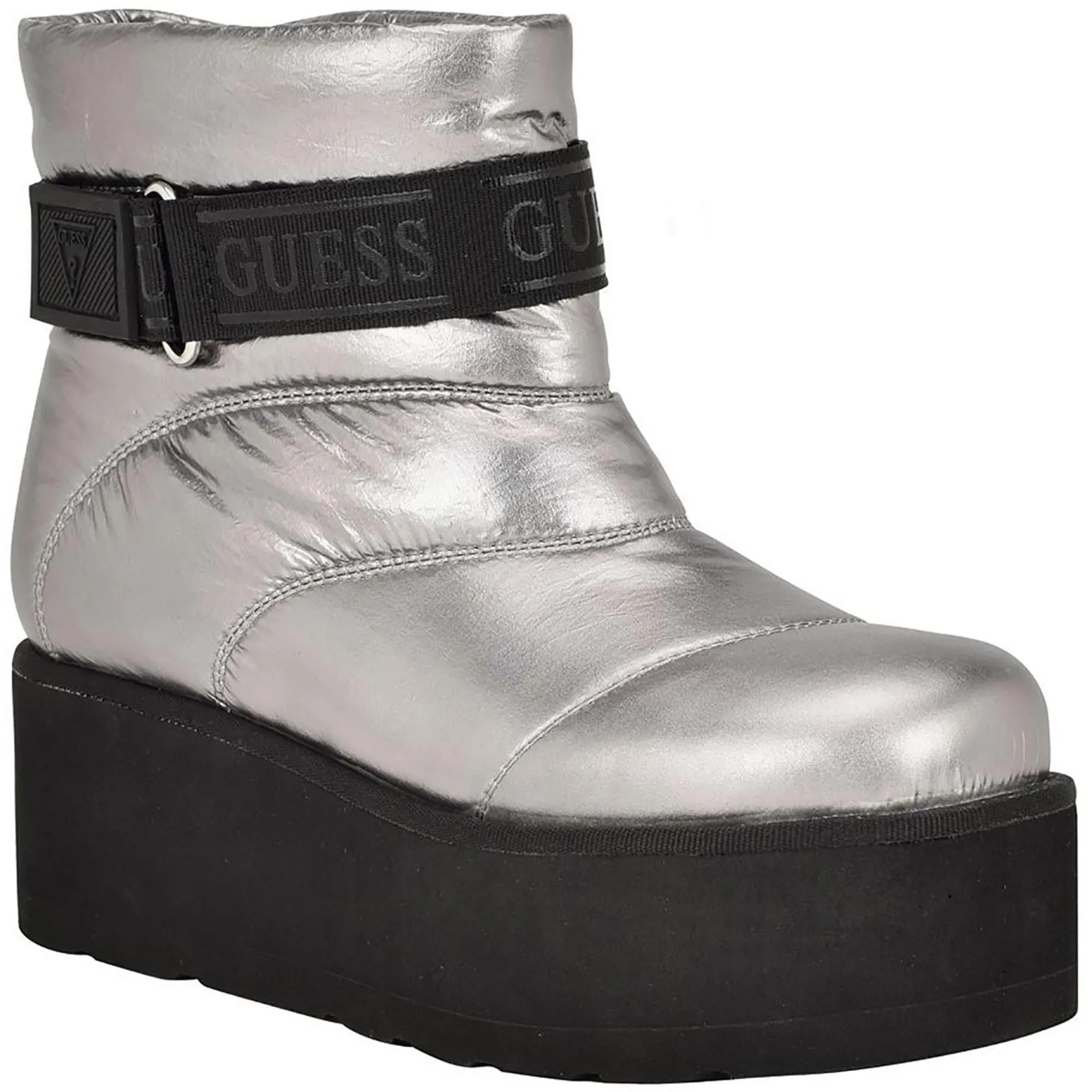 Jilona 2 Womens Faux Leather Trim Adjut Winter & Snow Boots