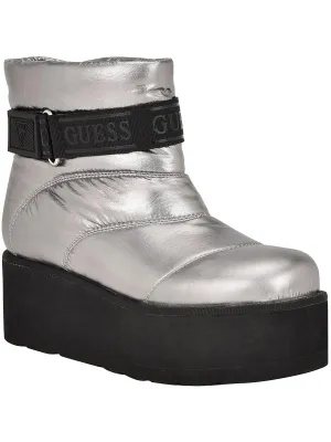 Jilona 2 Womens Faux Leather Trim Adjut Winter & Snow Boots