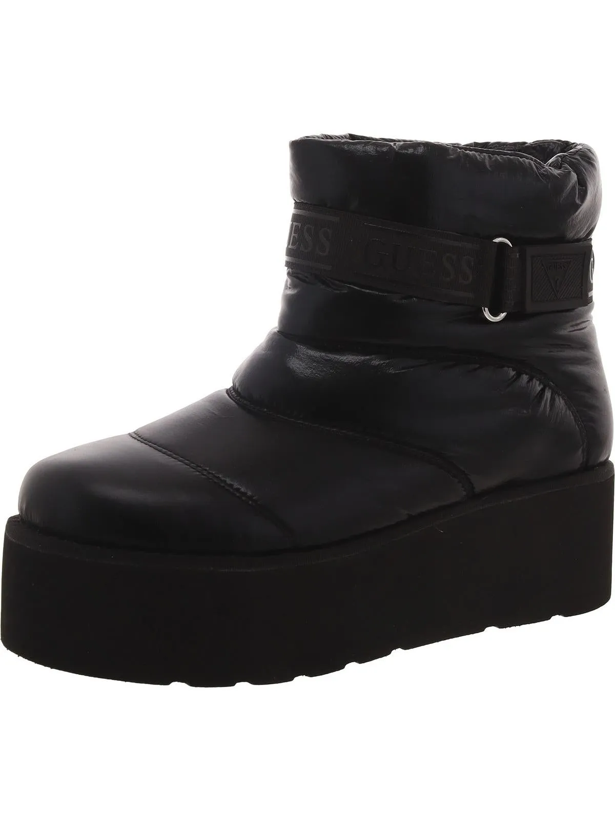 Jilona 2 Womens Faux Leather Trim Adjut Winter & Snow Boots