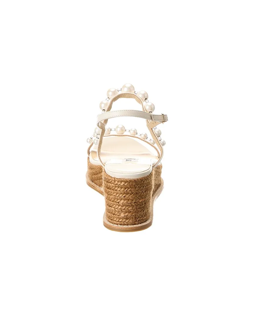 Jimmy Choo Amatuus 60 Leather Wedge Sandal